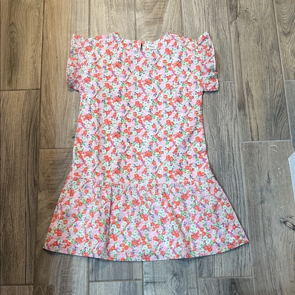 GYMBOREE Girls Spring Floral Flower Easter Dress‎ Size 7/8 NWT